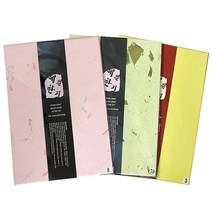 [문구조아] 예한 예쁜한지 A4 15매 편지지 15. 흰풀, 3개