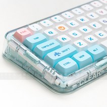 픽셀 레트로 키캡 아케이드 게임기 XDA 프로파일 PBT 빈티지 커스텀 키보드 키캡, 표준, 무, 픽셀 대전 키캡  -파우치