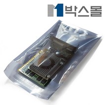 박스몰 정전기방지봉투 제전비닐 접착/비접착/지퍼, 1개, PET 접착(207) 35x45+4 / 100장