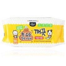 강아지 똥오줌냄새 얼룩 탈취 제거티슈 50매 소변냄새제거 소변 배변흔적