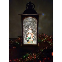 크리스마스 LED 랜턴 워터볼 스노우볼 오르골, 눈사람
