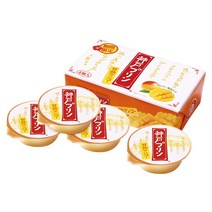 일본 과자 일본푸딩 푸링 일본 고베 푸딩 달콤한 망고 4개입 pudding