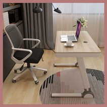 컴퓨터책상 서재 초등학생책상 학생책상 우드 강화유리책상의자세트 의자포함, 우드+화이트 의자포함세트