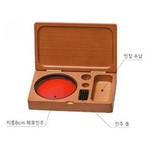 (소매)고급 원목인주함 인주함 오래쓰는 매표인주사용 - 2023968EA, 쿠팡 본상품선택