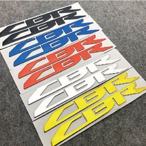 혼다 CBR 스티커 3D 데칼 커버 튜닝 CBR650 CBR650R 장식 입체 로고 엠블럼, 골드