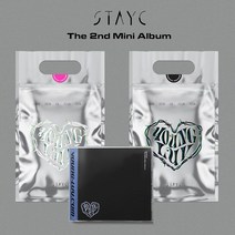 스테이씨 런투유 영러브닷컴 미니 2집 노래 노래 앨범 쥬얼 포토북 STAYC RUN2U YOUNG-LUV COM ALBUM, 일반 YOUNG ver, 사랑기운가득 스테이씨 영러브닷컴 포스터포함