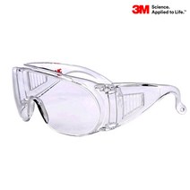 3M 보안경 1611 안경겸착용 고글 눈보호안경 자외선차단, 단품