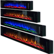 케이벽난로 킹스턴40/50/60/71-2 빌트인형 전기벽난로 4종 중 택일, 킹스턴40-2(1036mm)