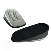 마이폭스 실리콘 젤 기능성 깔창 운동화 키높이 1.5 2.5 3.5 4.5cm, [SP2]여성용-블랙:3단계3.5cm