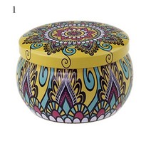 아 테라피 크리스마스 주석 항아리 커피 ​​차 향신료 사탕 보석류 보관 케이스 양초 만들기 용기 상자 다, 에이1