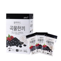 블랙푸드 곡물한끼 선식 (30gx10포)~간편한 아침, 1개