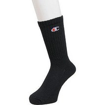 챔피온 양말 크루삭스 A2230 블랙 1PC, 단품