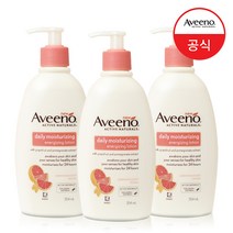 아비노 데일리 모이스처라이징 에너자이징 로션 자몽향, 354ml, 3개