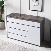 공간사이 피네 1200 아일랜드 서랍장, 그레이화이트(ls1008)