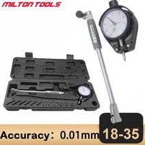 디지털 0.001mm 18-35mm 35-50mm 50-160mm/0.01mm 다이얼 보어 게이지 센터 링 표시기 마이크로 미터 측정 도구, [01] 18-35mm dial