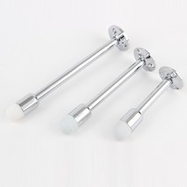 방문 도어스토퍼 크롬 문닫힘 문쾅 방문콕 방지, 방문도어스토퍼 (크롬150mm)