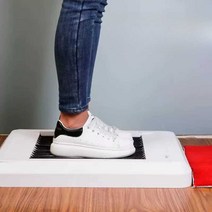 운동화 밑창 세척기 자동 공장 방진화 출입구 작업장, 6mm 브러시 충전식 모델