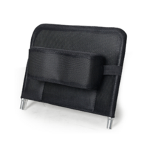 휠체어 등받이 목받침대 헤드레스트 전동 노인 쿠션, 일반형-블랙 메시