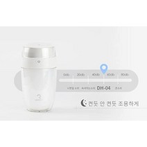 Royche USB 미니 편안한 무드 램프 휴대용 가습기 야간 조명 300ml 미스트 모드 매우 조용한 가정 자동차 침실 사무실 여행에 적합 (레드)