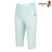 [마코 SALE] (여성)허리밴딩핀스트라이프패턴7부 팬츠_MIW2LP14