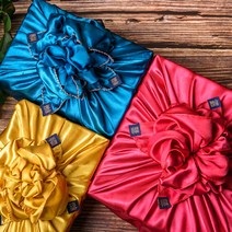 공단(복)보자기, 골드브라운