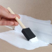 셀프 인테리어 페인트 붓 스폰지 스펀지 브러쉬 2.5cm 10개