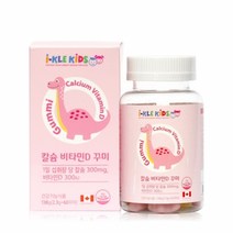 아이클키즈 칼슘 비타민D 꾸미 60정 무릎 관절 연골 영양제