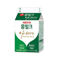 서울우유 가정배달 홈밀크 200ml x 20개 / 주 5회씩 월 20개