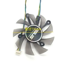 730 ASUS GTS450 460 EAH7850 HD6850 그래픽 카드 팬 R128015SU FD8015U12D, 한개옵션0