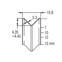 갈매기타카핀 15mm (2000pcs) Aplus 액자못 액자타카못