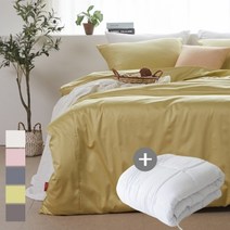 기타 바보사랑[에스데코]60수사틴 순면 누빔이불베개커버 솜세트Q퀸 5컬러