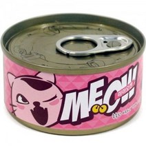 고양이 간식 캔 통조림 미아오캔 참치 85g 고기육수, 1