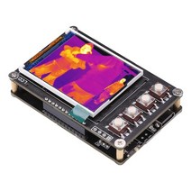 열화상카메라 1.6 인치 tft 디스플레이 화면 적외선 센서 amg8833 핸드 헬드 ir 온도 온도계, 배터리 없이