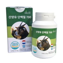 델리브 산양유 단백질 700 80g, 160정, 1개