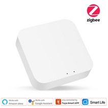 Tuya-스마트 홈 게이트웨이 지그비 3.0 스마트 브리지 WiFi 라이프 허브 원격 제어 Yandex Alexa Google 홈으로 작동, ZigBee Wireless Hub