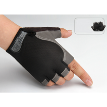 여름 남녀공용 자전거 반장갑 충격완화 스포츠반장갑 SRG2103005Z, 승급형, 레드