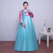 개량한복 조선족 무용 공연복 개량 한국무대 민족의상 대장금 전통여한복 사복 공연