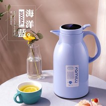 온도표시보온병 스마트 온도표시 보온병 가정용 온수포트 유리 내부 디스플레이 온도 플라스틱, T02-1.6L일반형 표시없음 온도, C08-그린티
