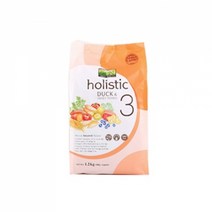 뉴웨이브 강아지 사료 홀리스틱3 오리고기 고구마 1.2kg