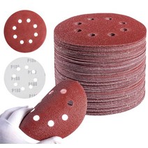 자동차창문수리 자동차창문수리도구 15Pcs 5 인치 125mm 8 홀 산화 알루미늄 건식 60 ~ 1200 그릿 후크 &, 13 1200  Grit