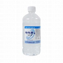 멸균 X 무균 생리 식염수 세척액 일회용 렌즈 소프트렌즈 1000ml 1개