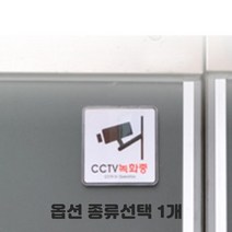 투명 케이스형 CCTV 보안카메라 녹화중 작동중 화장실 소화기 출입금지 금연 흡연 걸이형 부착형 당기세요 미세요 종류선택 1개, 195x65mm녹화중 3개입