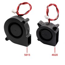 배기팬 환기팬 송풍기 부품 5015/4010/4020/3010 냉각 터보 팬 12v/24v 3D 프린터 부품 2Pin Voor 압출기, 13 12V 8010