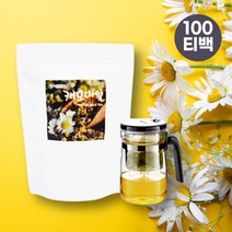디카페인 허브차 100% 캐모마일차 캐모마일꽃 카모마일꽃 삼각티백 티백차 카모마일티 우려먹는차 카페인없는차 물처럼마시는차 식후차 꽃잎차 물대용 아침차 자기전차 따뜻한차