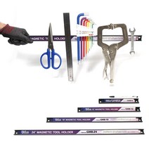 자석 마그네틱 공구걸이 정리바 공구홀더 툴 거치대 정리대 자석봉, 3-4  GMB-24인치, 1개