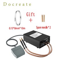 스폿 용접기 co2 Docreate-미니 스폿 용접기 기계 8000W DIY 키트 18650 배터리 팩 도구 휴대용 펜 0., [02] US, 02 US