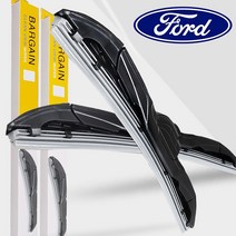 포드 뉴 머스탱 와이퍼 6세대 운전석+조수석 세트 실리콘 발수 코팅 자동차 와이퍼, 클린뷰 와이퍼 포드 뉴 머스탱 6세대 19~23년