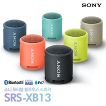 소니 블루투스스피커/SRS-XB13/풍부한사운드/깔끔한디자인/캠핑/낚시/파티/홈, 레몬옐로우