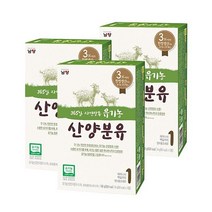 남양유업 남양 유기농 산양분유 스틱 1단계 신생아분유 아이사랑 초유 (14gx12입) 3박스 1세트