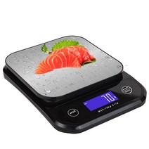 위흥 충전식 주방저울 방수형 주방저울 고밀도 주방저울 5kg/0.1g/10kg 1g, 10KG 1G